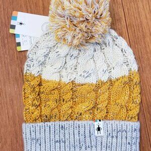 SmartWool Isto Retro Beanie Women's One Size Honey Gold NWT $40